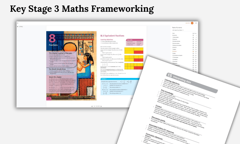 Key Stage 3 Maths Frameworking